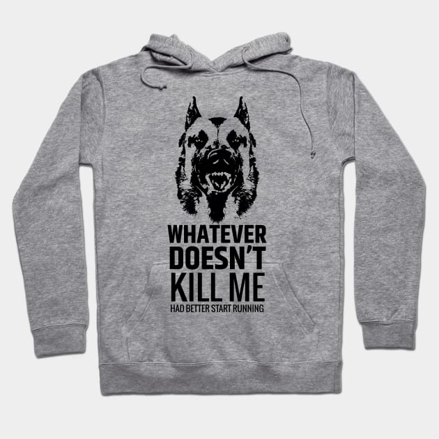 Malinois - Belgian shepherd -Mechelaar Hoodie by Nartissima